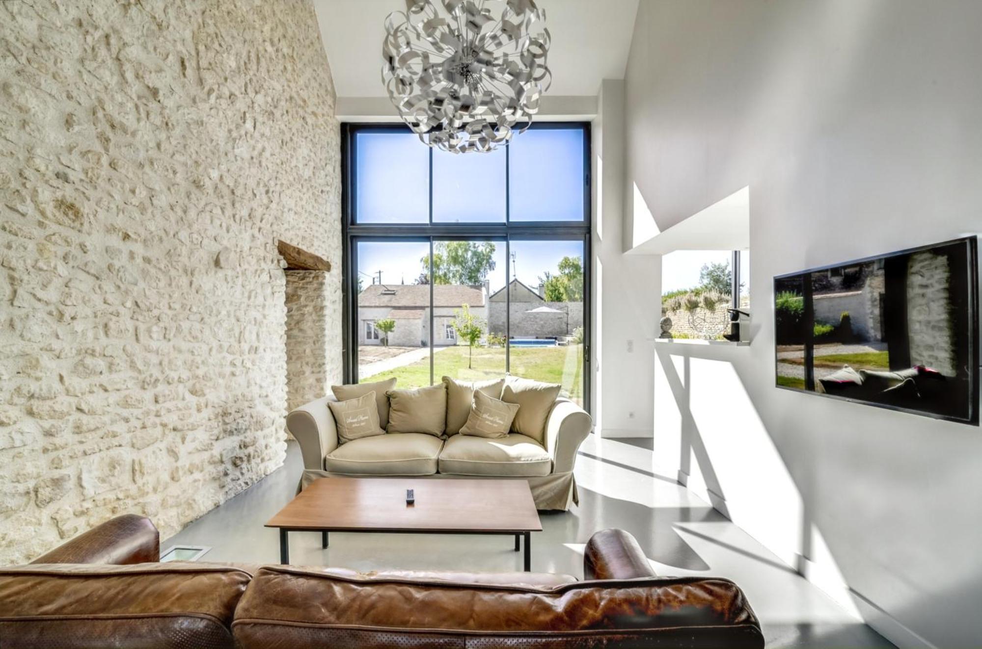 Incroyable Villa A Amponville Avec Piscine Privee. Exterior foto